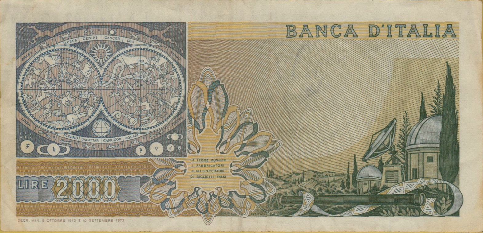 Italy 2000 1973 XF P-103/A